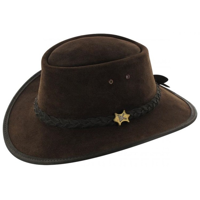 Bushwalker Leder Westernhut BC HATS