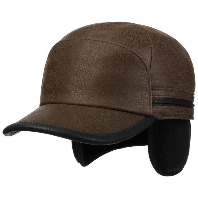 Byers Leder Basecap Stetson
