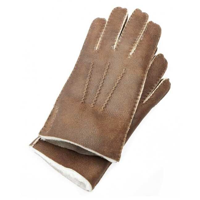 Rhinelander Leder Fingerhandschuhe Stetson
