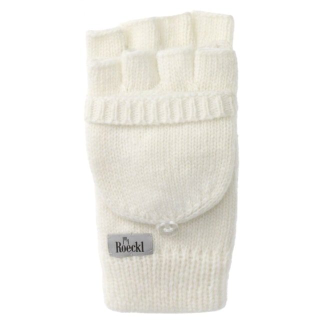 Lambswool Angora Fingerless Handschuhe Roeckl