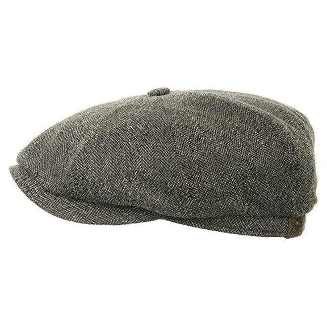 Hatteras Forest Seide Flatcap Stetson