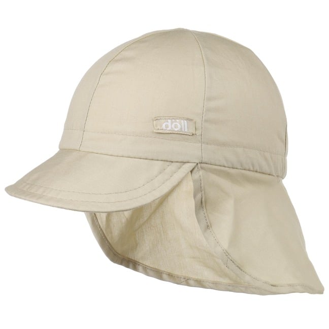 Toni Baumwoll Kindercap mit Nackentuch D�ll