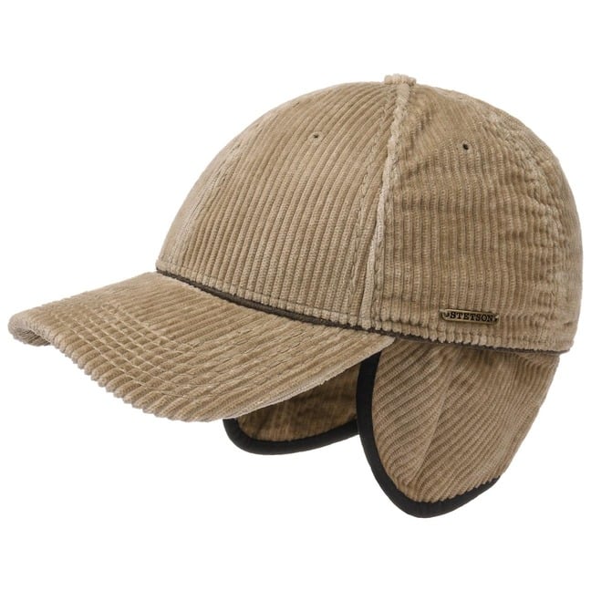Plano Earflaps Baseballcap Stetson