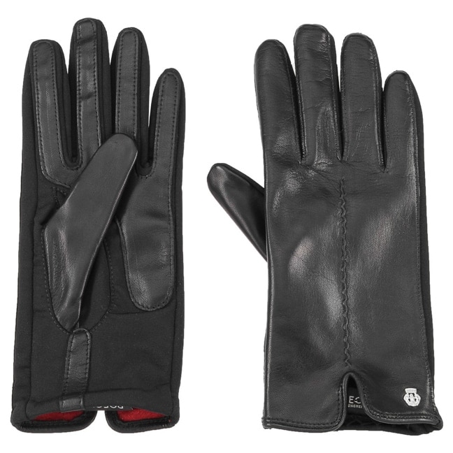 Leder-Spandex Handschuhe Roeckl