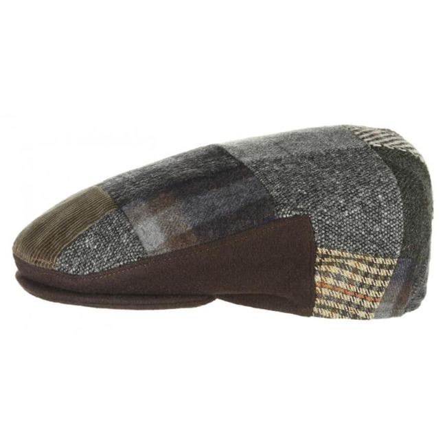 Cardiff Patchwork Flatcap Schirmmtze