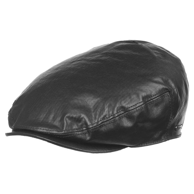 Woodfield Leder Schiebermtze Stetson