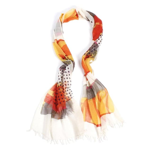 Aquarell Damen Sommerschal Fraas