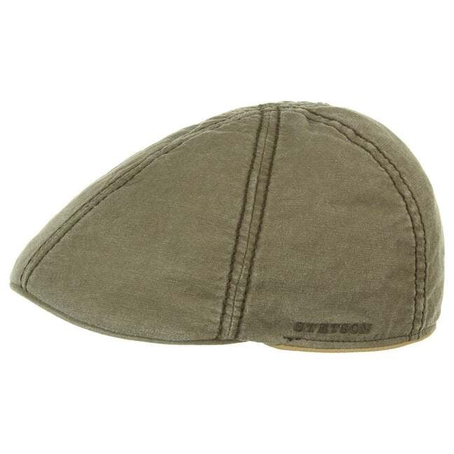 Texas Cotton Flat Cap Stetson