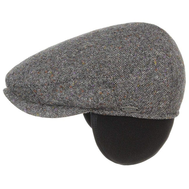 Earflaps Tweed Schirmmtze Mayser