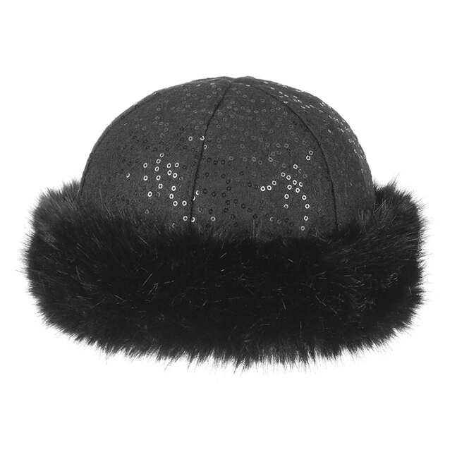 Paillettenm�tze Fellrand Gebeana