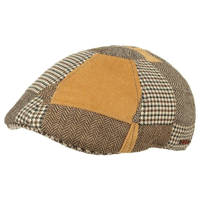 Mtze Schirmmtze Texas Patchwork Gatsby Cap Stetson