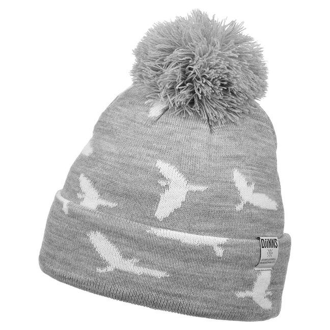 M�tze Bommel abnehmar Beanie Bird Djinns