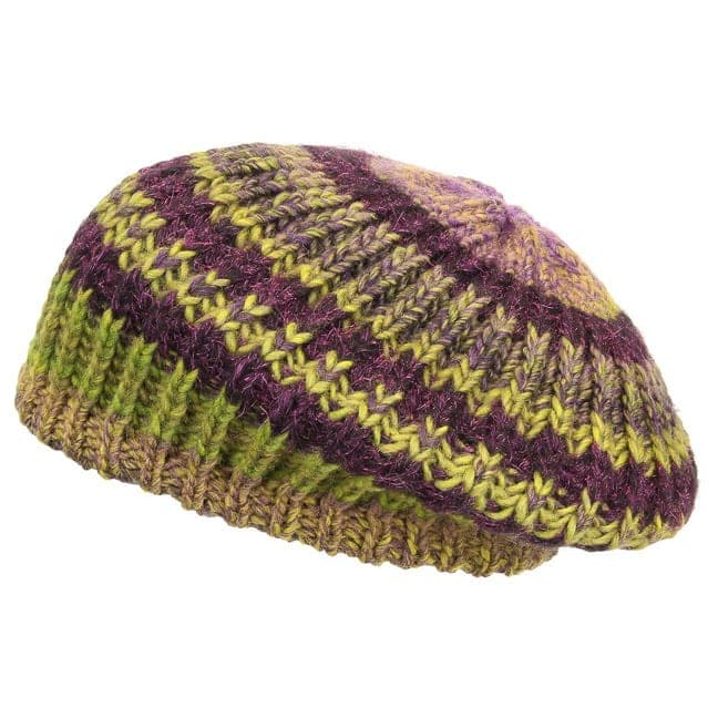 Glimmer Wool Baskenm�tze Lierys