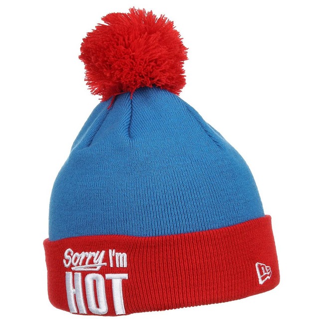 M�tze Pudelm�tze Bommelm�tze Sorry I Am Hot NEW ERA