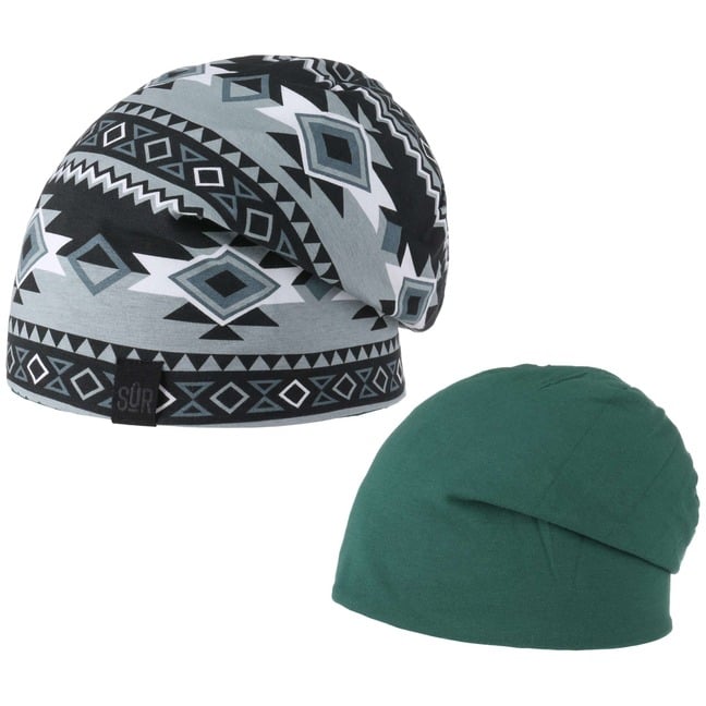 Ethno Jersey Long Beanie