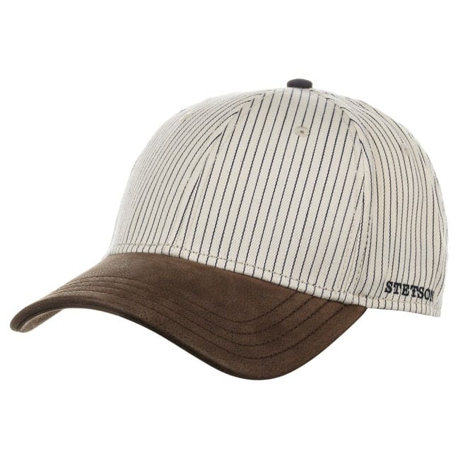 Plano Stripe Baseballcap Stetson