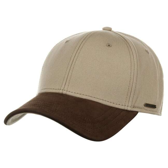 Plano Nubuk Baseballcap Stetson