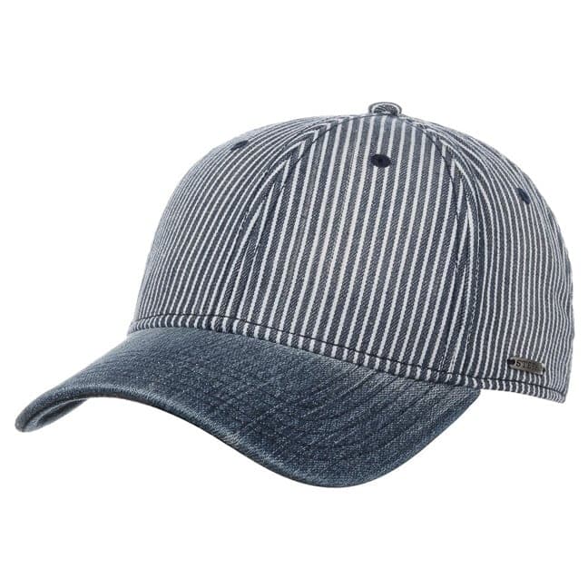 Mtze Kappe Plano Hickory Stripe Basecap Stetson