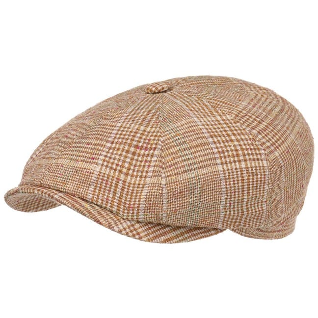 M�tze Schirmm�tze Hatteras Tropic Silk Flatcap Stetson