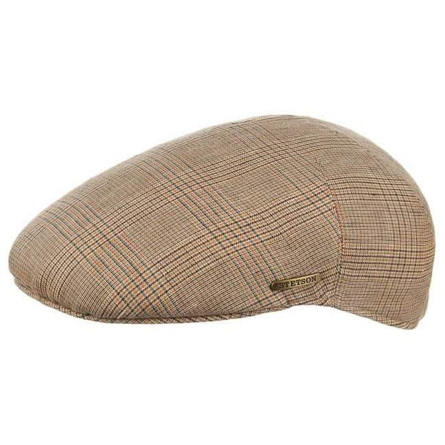 M�tze Schirmm�tze Sussex Linen Flatcap Stetson