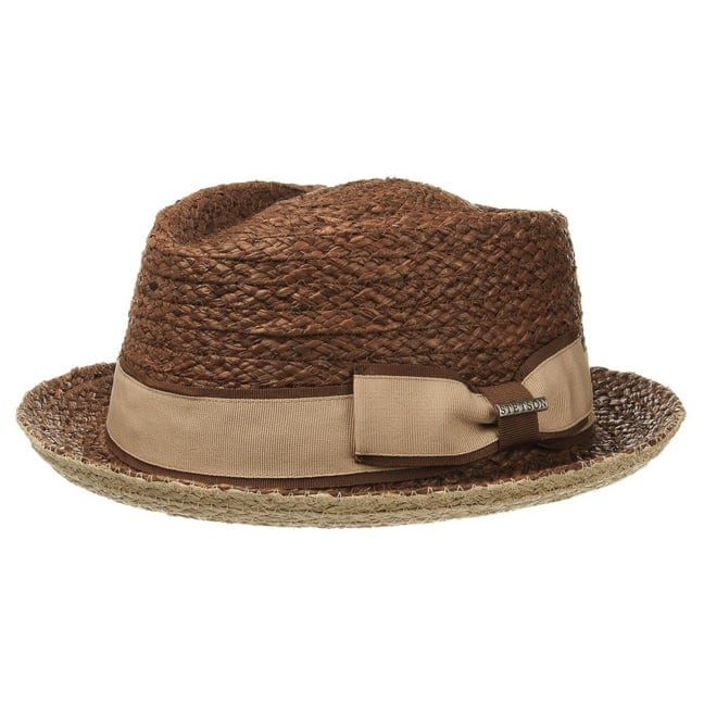 Hut Sonnenhut Millis Raffia Porkpie Hut Stetson