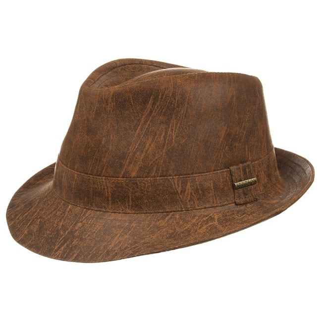 Hut Lederhut Medula Pigskin Trilby Stetson