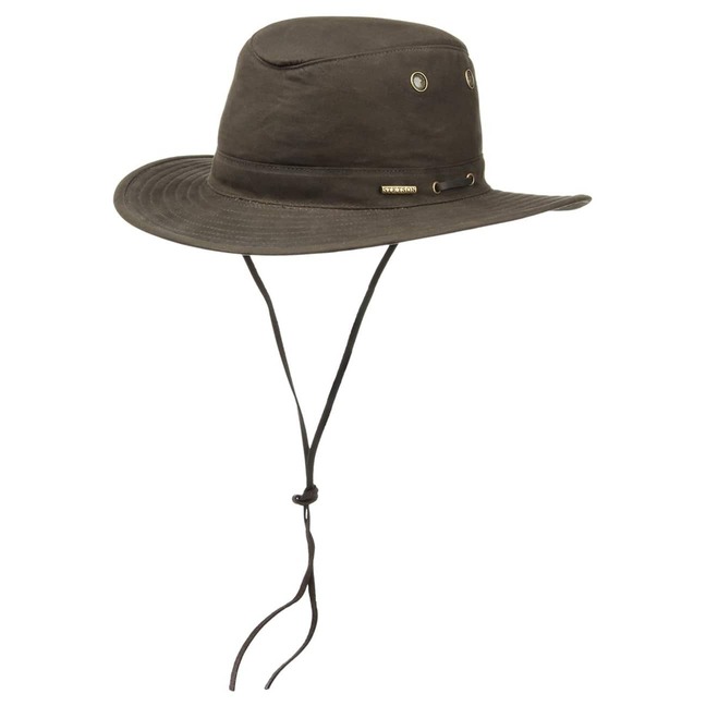 Manville Waxed Cotton Outdoorhut Stetson