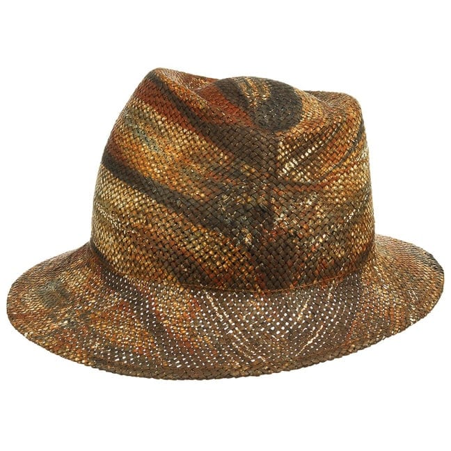 Hut Damenhut Sommerhut Coloured Strohhut bedacht