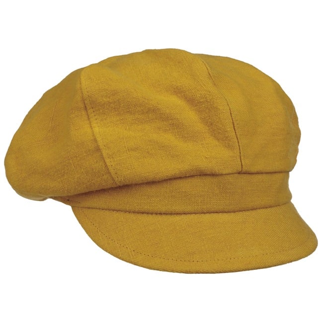 M�tze Kappe Cap Leinen Ballonm�tze bedacht