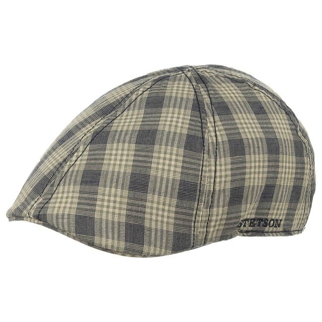 M�tze Schirmm�tze Baumwolle Texas Cotton Karo Gatsbycap Stetson