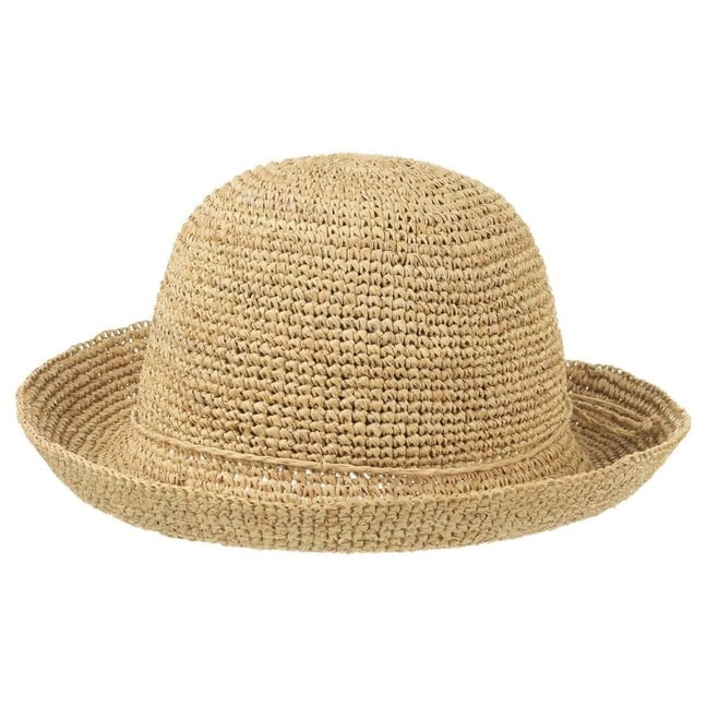 Hut Damenhut Raffiastroh Glocke McBURN