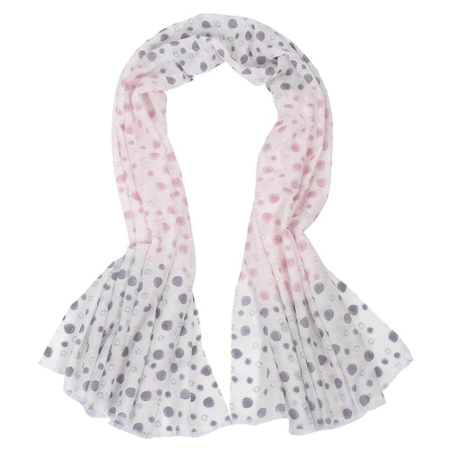 Schal Sommerschal P�nktchen Damenschal Fraas