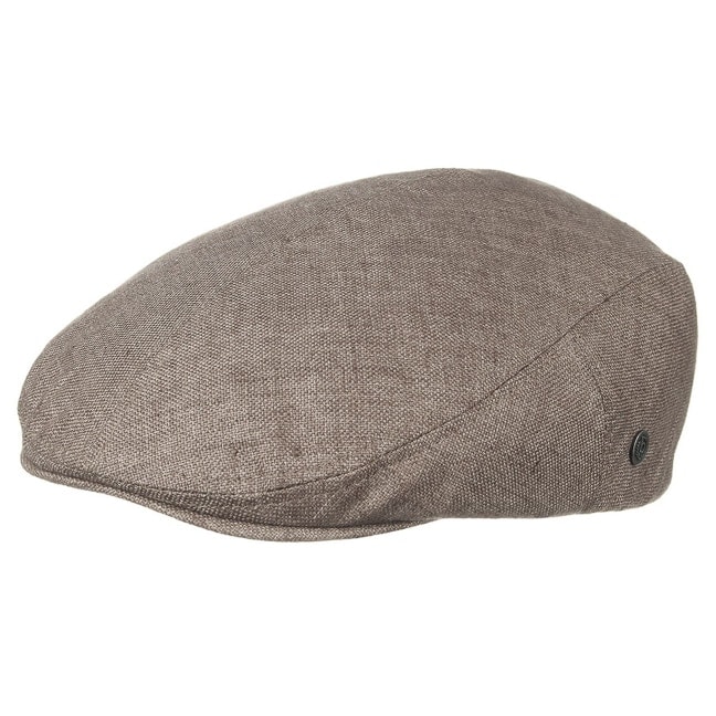M�tze Schirmm�tze Leinen Flatcap bugatti