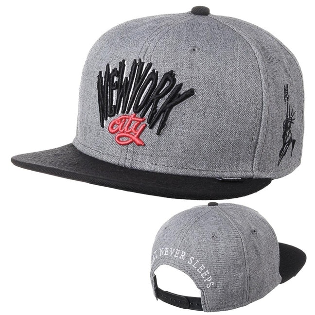 Mtze Kappe 6 Panel NY City Snapback Cap Djinns