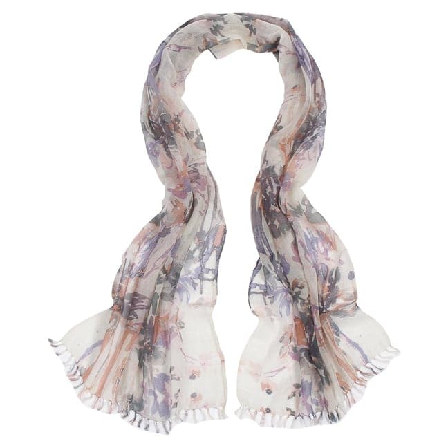 Schal Sommerschal Blumenmix Damenschal Fraas