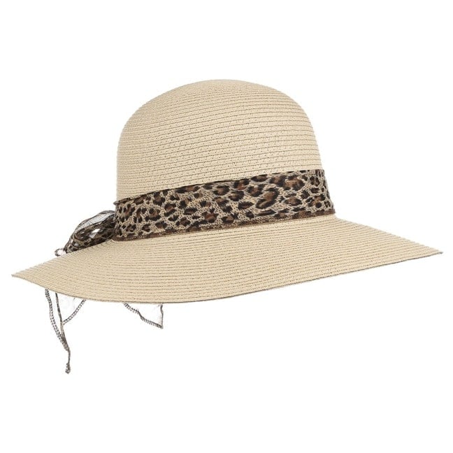 Damenhut Leopard