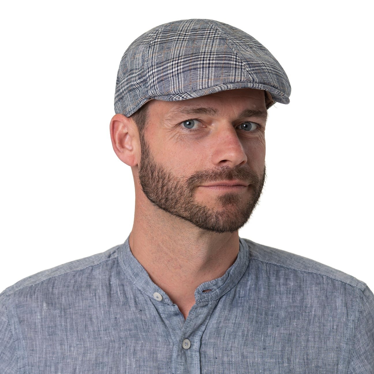 Classic Check Flat Cap By Lipodo Kr