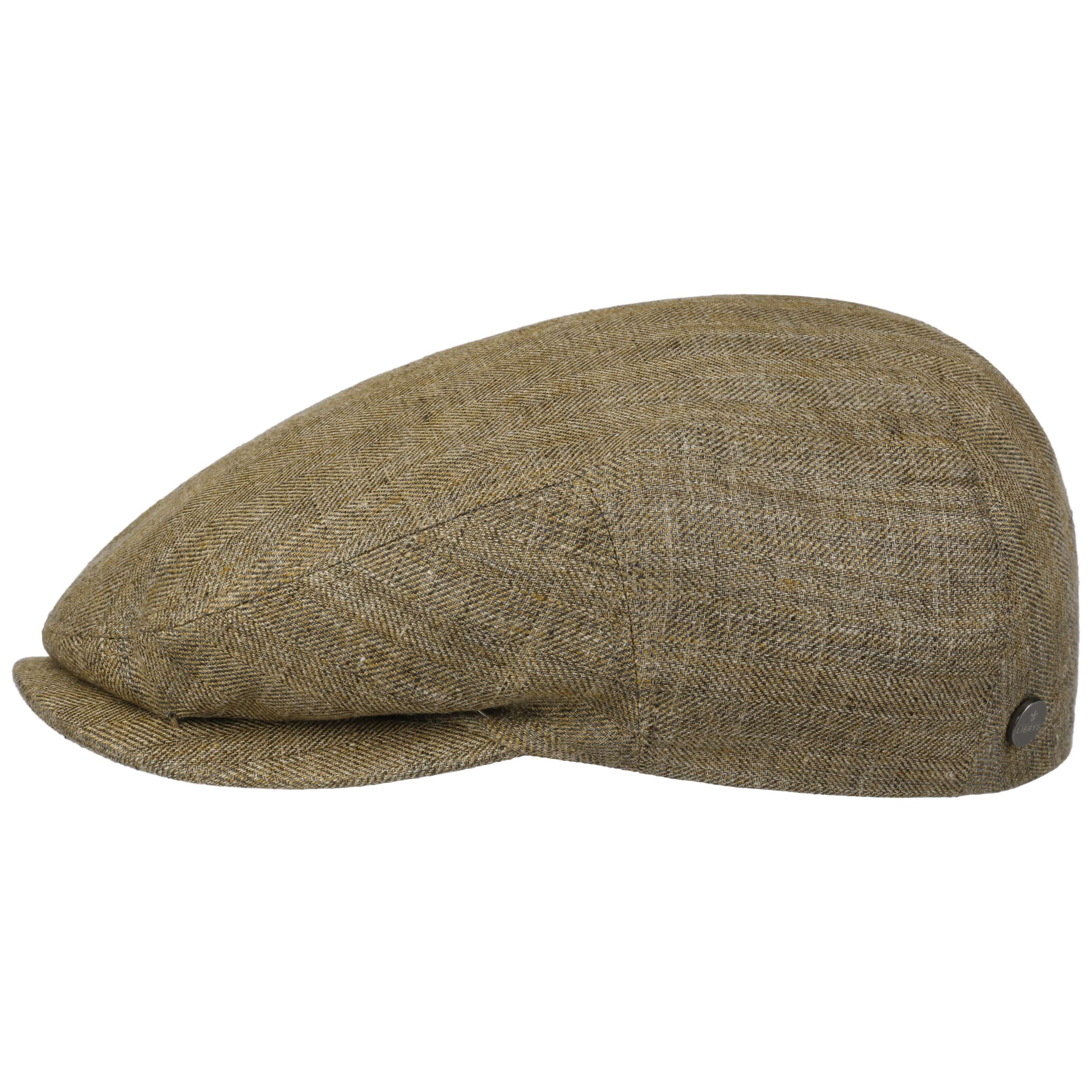 Classic Driver Herringbone Flatcap By Lierys 79 90