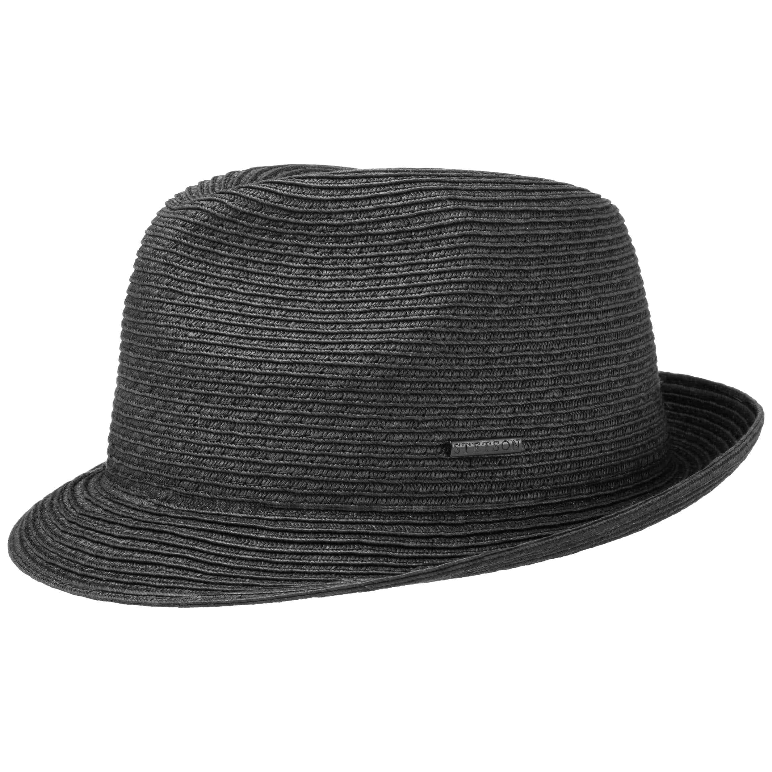 dawson black player hat straw hat