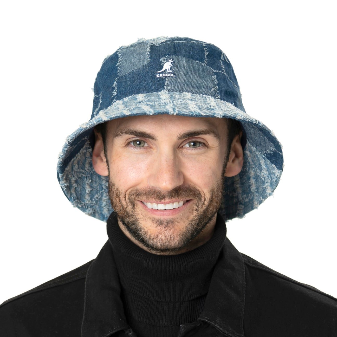 Denim Mashup Bucket Fischerhut By Kangol