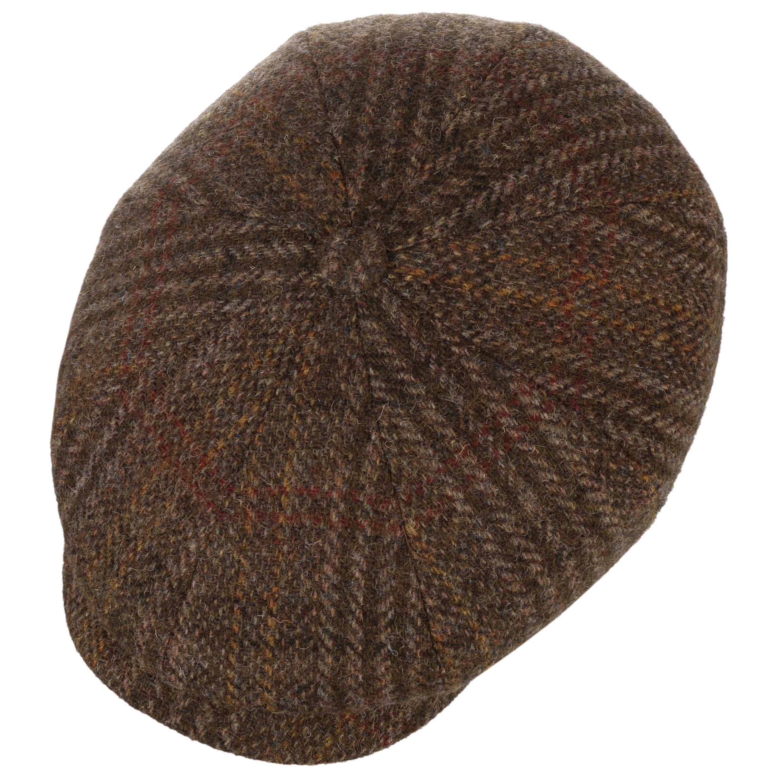 Hatteras Harris Tweed Iii Flatcap By Stetson