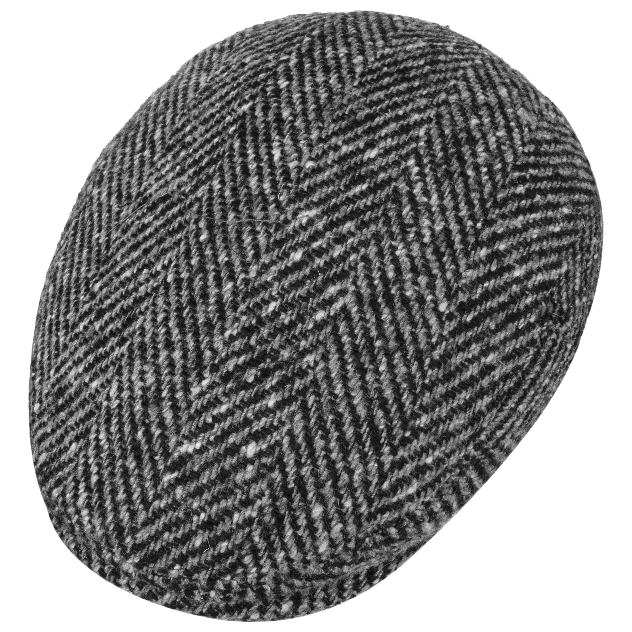 Kent Classic Herringbone Flatcap By Stetson