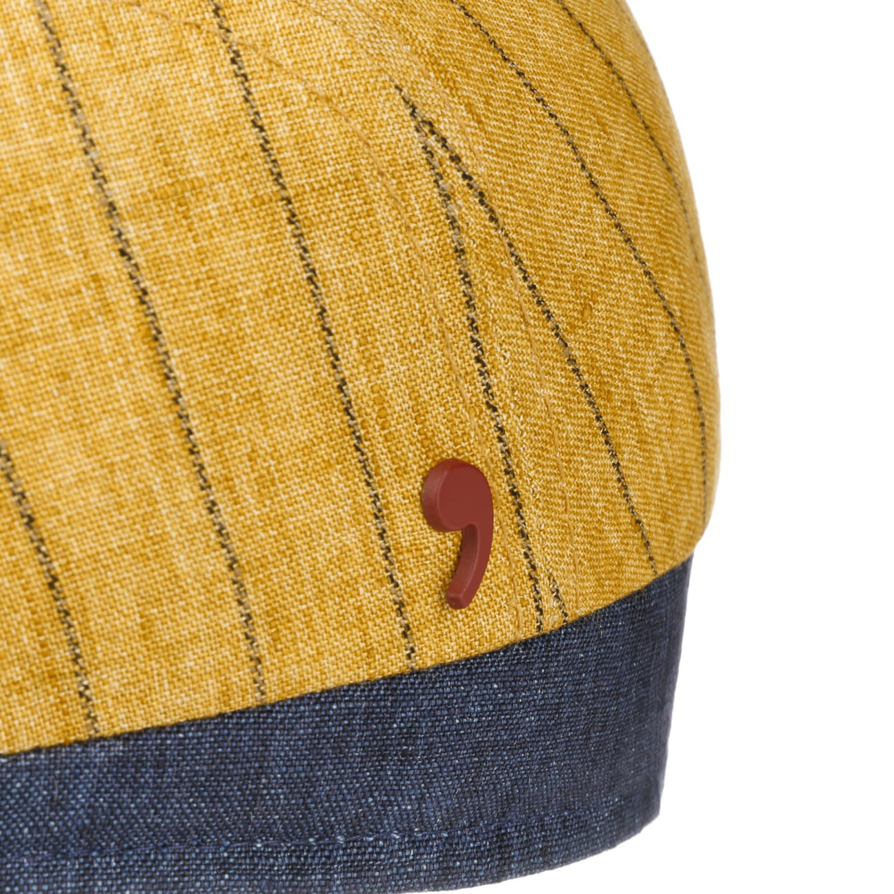 Leinen Stripes Flatcap By Alfonso DEste 79 95