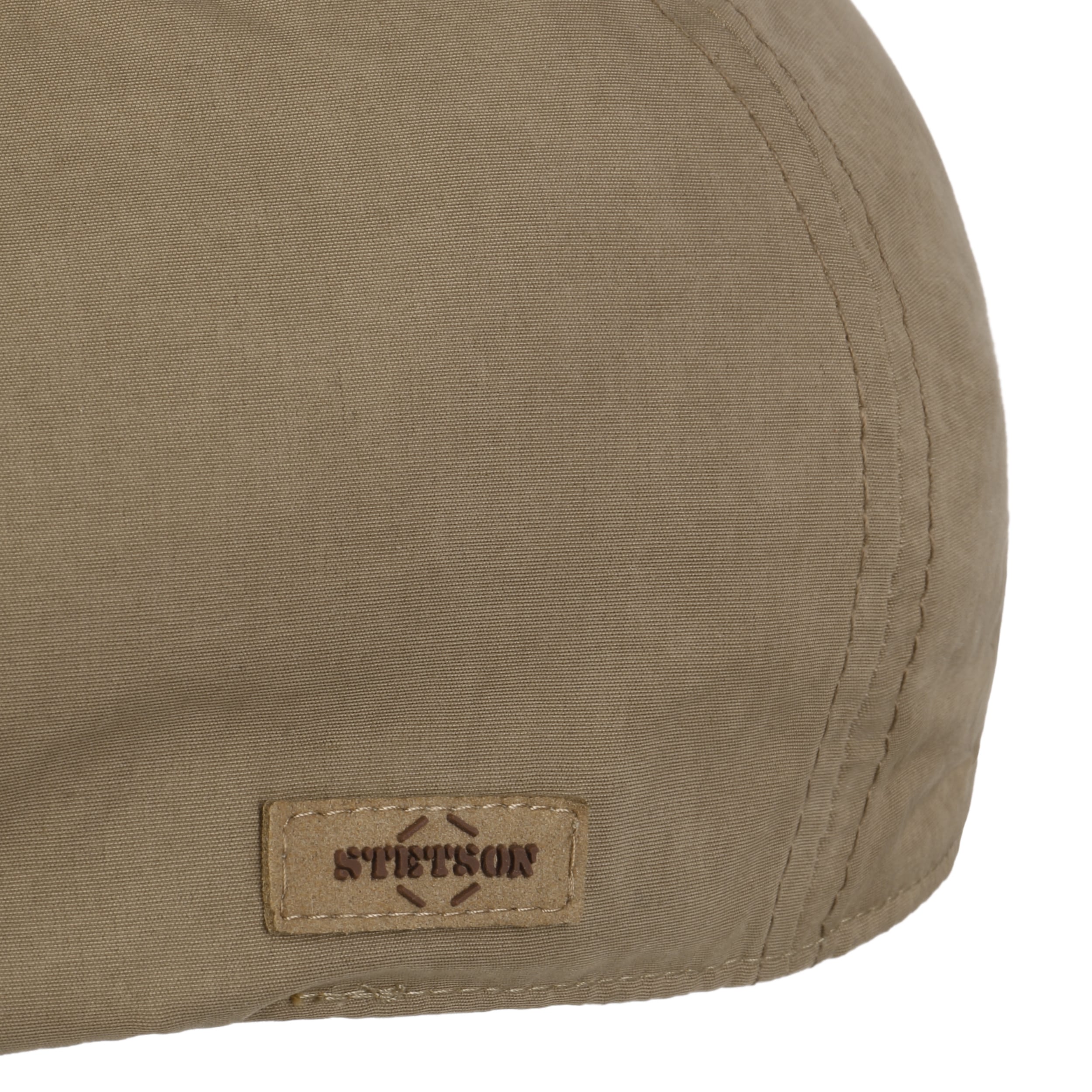 Texas Waxed Cotton WR Flat Cap By Stetson 775 00 Kr