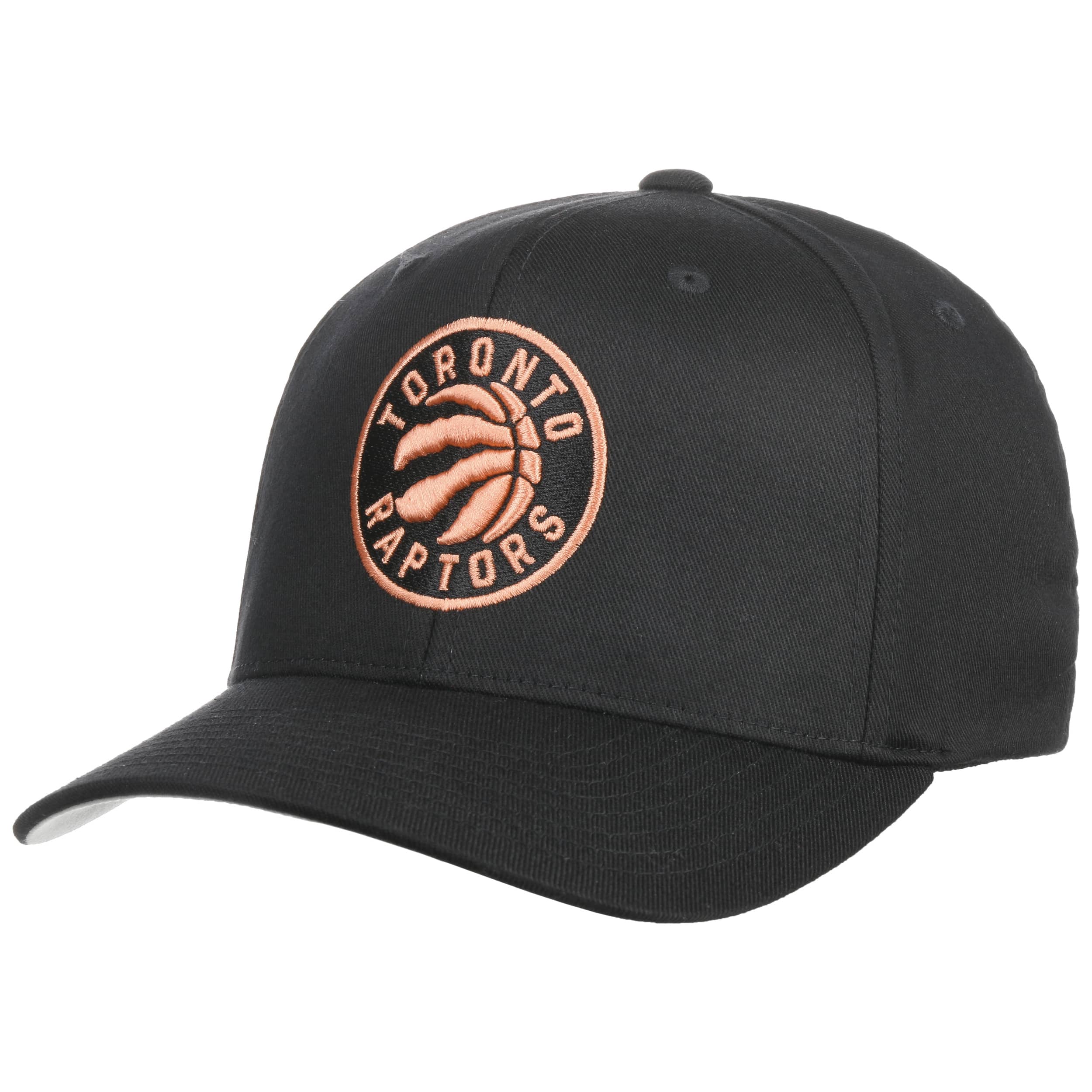 110 Black Raptors Cap by Mitchell Ness 34 95