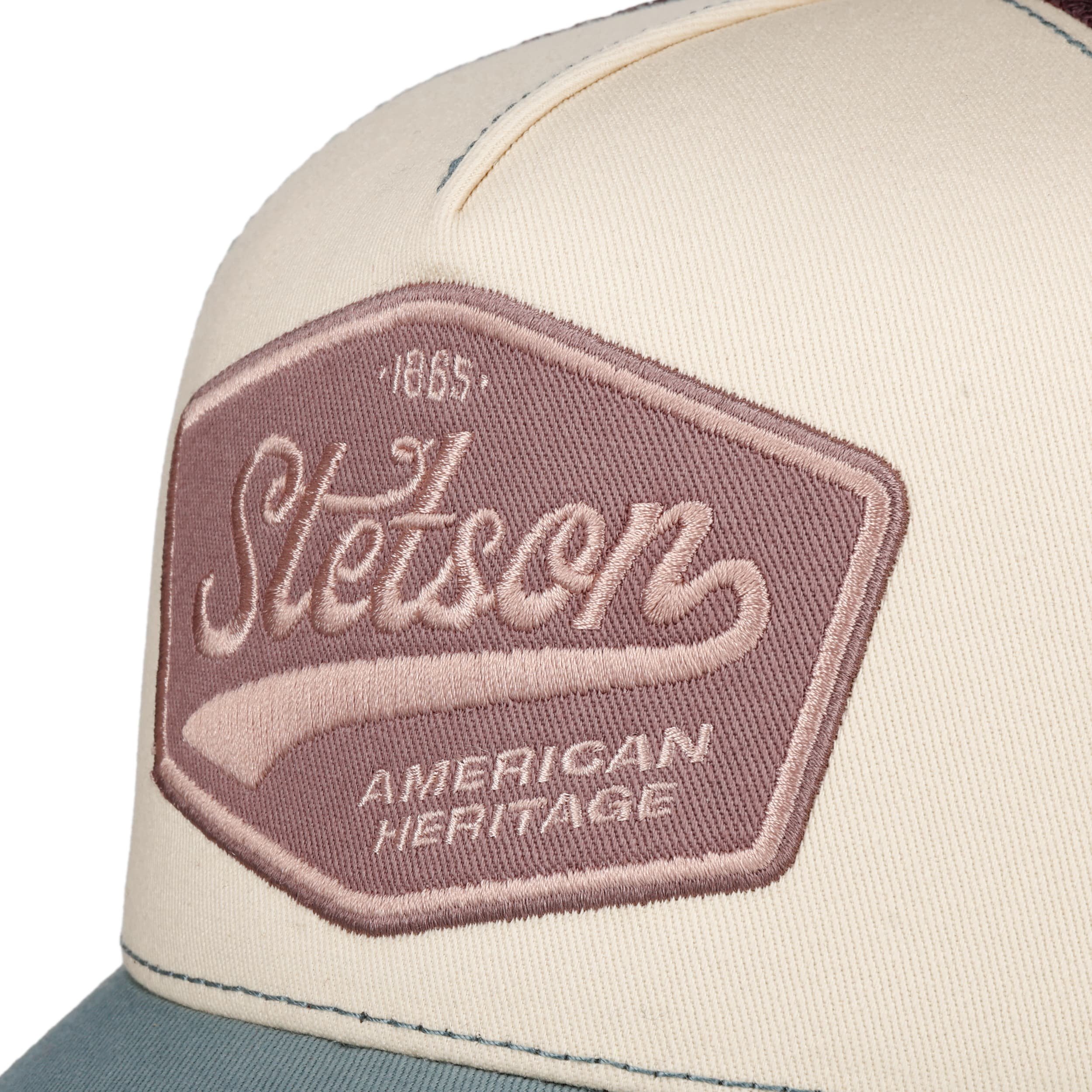 1865 American Heritage Trucker Cap by Stetson - 559,00 kr