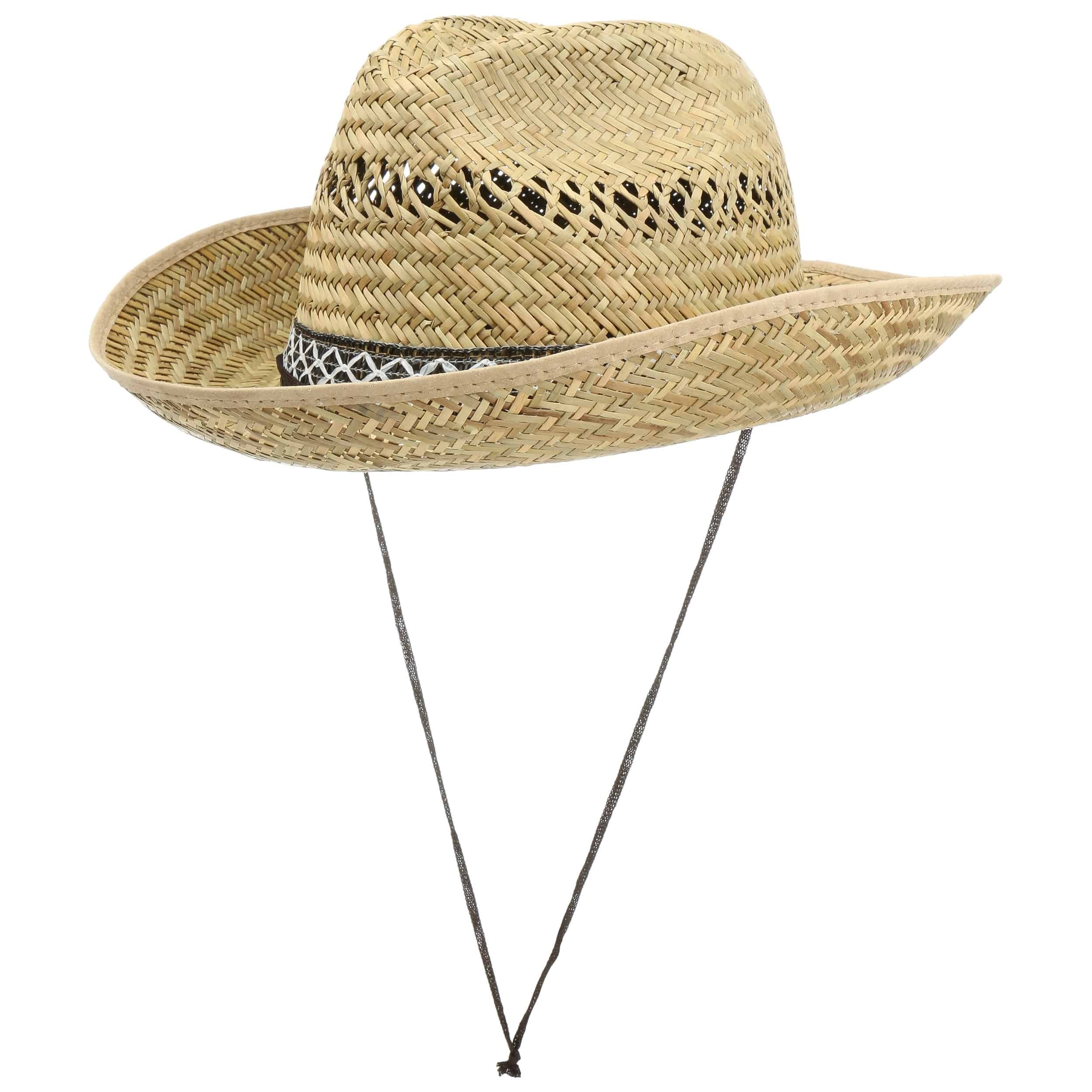 Texas Straw Hat with Chin Strap by Lipodo, GBP 11,95 > Hats, caps