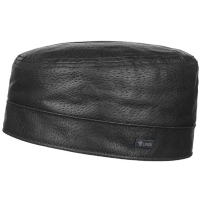 Lierys Leder Toque Mütze Ledermütze Bikermütze Ledercap Ledertoque Leder-Toque Dockercap Lierys Leder Toque Mütze Ledermütze Bikermütze Ledercap Ledertoque Leder-Toque Dockercap