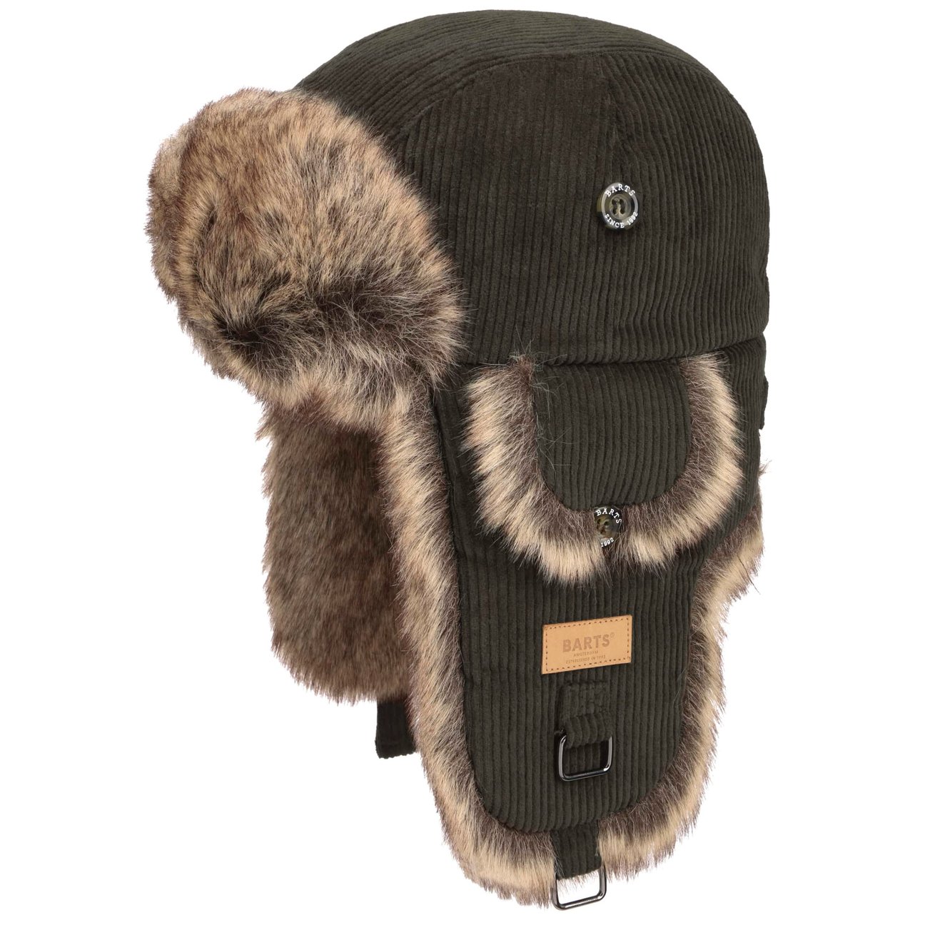 Barts Unisex Oliv Rip Bomber Cordfliegermütze By - Bild 8