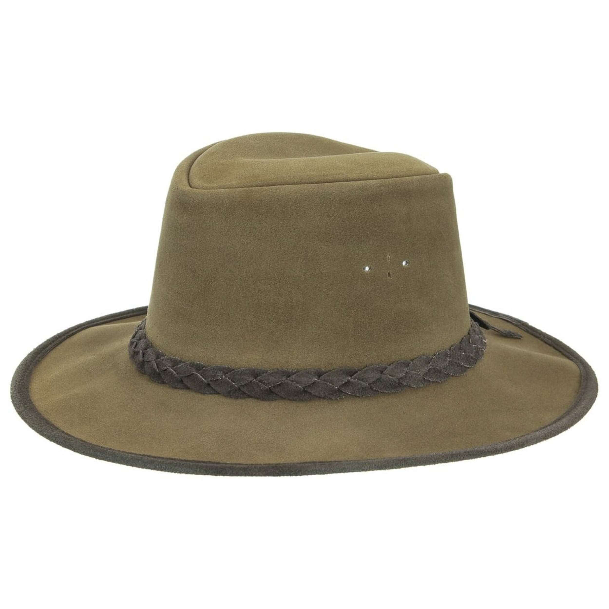 Stockman Australian Leather Hat by BC HATS, GBP 57,95 > Hats, caps